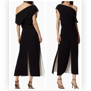 Proenza Schouler Off-The-Shoulder Crepe Midi-Dress size 8 $1390 NWT